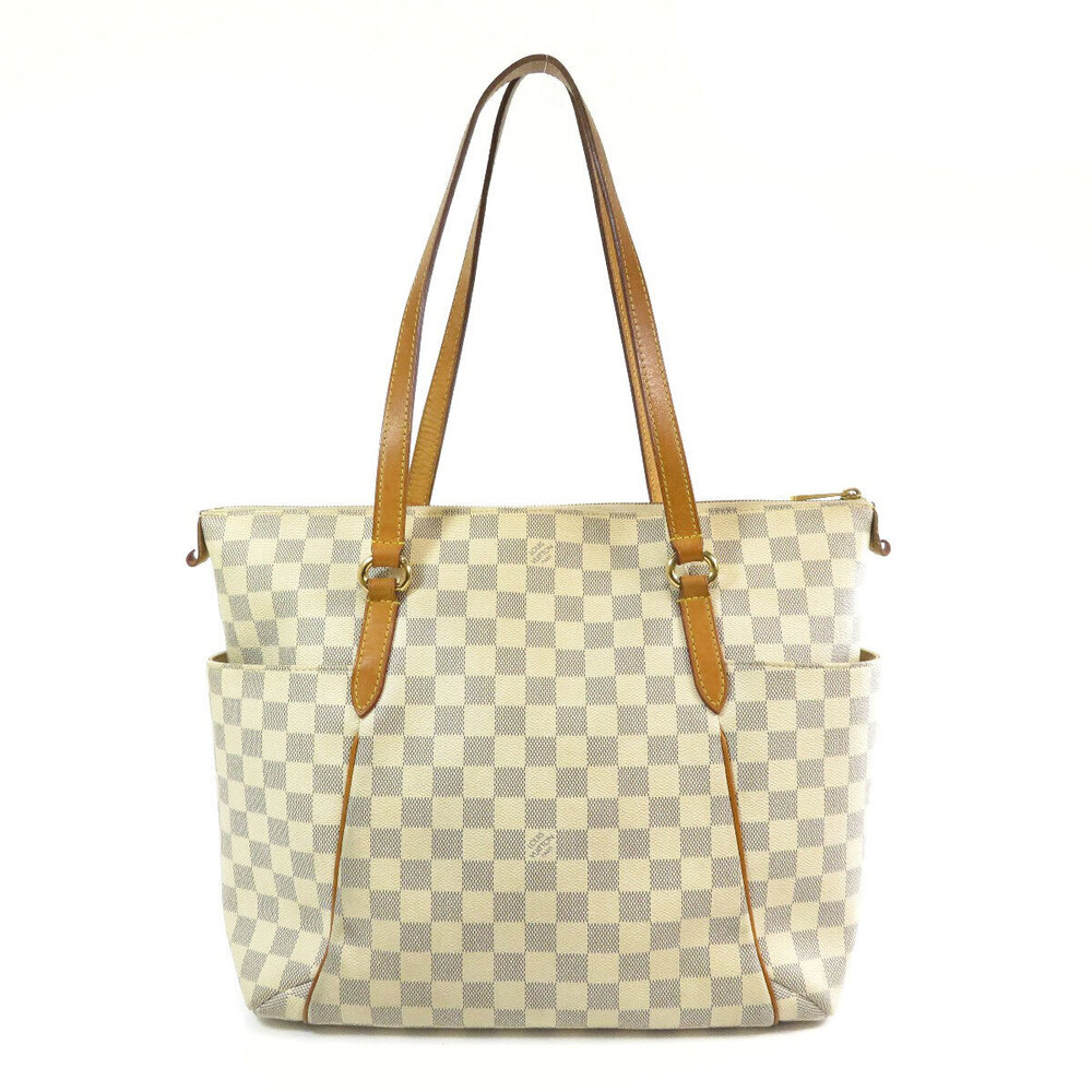 Louis Vuitton Tote Bag Canvas Damier Totally